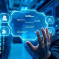 Om navigând interfața de hosting, servere iluminate
